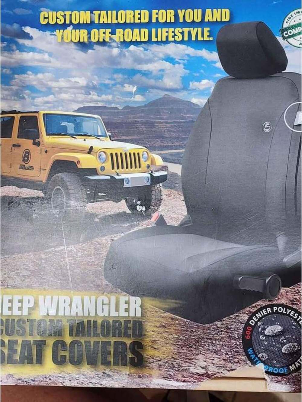 Bestop Custom Tailored Jeep Wrangler Seat Covers 2011-2017 Rear Kit Black